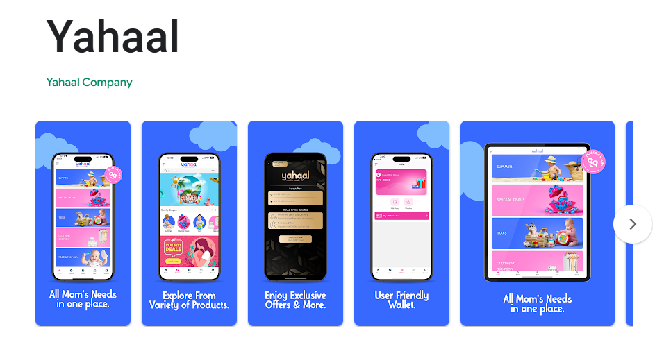 Yahaal online Baby products store with dilivery management solution